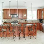 View of Kitchen from Dining Area.