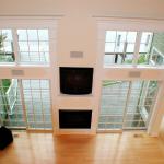 View of Family Room from Balcony.