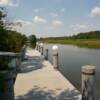 View od Dock looking down waterway