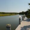 View of Dock looking up waterway