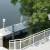 View of Dock from guest Bedroom