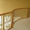 Railings overlooking Family Room