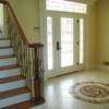 Entrance way with tile inlay Medallion