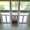 Windowscape with Fireplace and Plasma TV from balcony