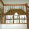 Maple Handrail & Pewter Balusters